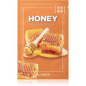 The Saem Natural Mask Sheet Honey plátýnková maska s vysoce hydratačním a vyživujícím účinkem 21 ml