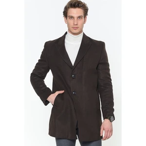 PLT8361 DEWBERRY MEN's COAT-COFFEE