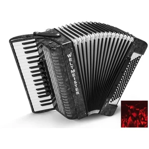 Weltmeister Opal 37/96/III/7/3 MT Roșu Acordeon cu clape