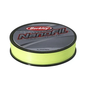 Berkley vlasec nanofil fluo žlutá 125 m-průměr 0,28 mm / nosnost 20,126 kg