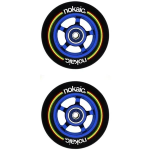 Nokaic Wheel Set Kolečka na koloběžku Modrá