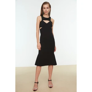 Trendyol Black Back Detailed Dress