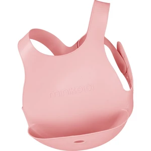 Minikoioi Bibs bryndák Pink 1 ks