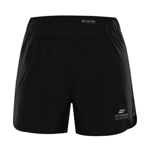 Women's quick-drying shorts ALPINE PRO SPORTA black