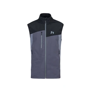 Hannah Carsten Vest Pánská softshellová vesta 10028956HHX anthracite/stormy weather L