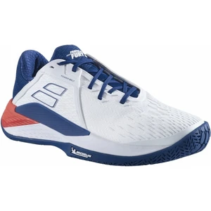 Babolat Propulse Fury 3 All Court Men White/Estate Blue 44 Męskie buty tenisowe