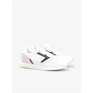 Tommy Hilfiger Essential Runner White Women's Leather Sneakers - Women