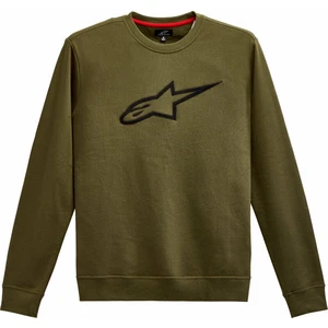 Alpinestars Ageless Crew Fleece Military Green/Black S Horgászpulóver