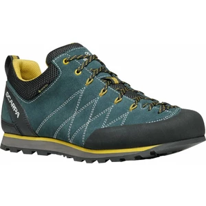 Scarpa Pantofi trekking de bărbați Crux GTX Petrol/Mustard 46