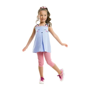 Denokids Blue Sleepy Tunic Set