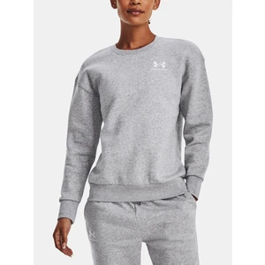 Under Armour Essential Fleece Crew Mikina Šedá