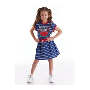 Mushi Cool Melon Striped Dress