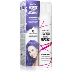 Venita Trendy Color Mousse farbiaca pena bez amoniaku odtieň No. 40 - Violet Fantasy 75 ml