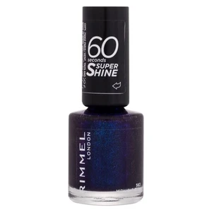 Rimmel 60 Seconds Super Shine lak na nehty odstín 563 Midnight Rush 8 ml