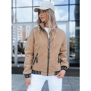 Women's beige bomber jacket HERA Dstreet