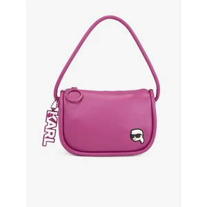 Dark pink women's handbag KARL LAGERFELD - Ladies