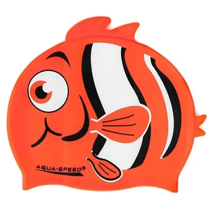 AQUA SPEED Kids's Swimming Cap ZOO Nemo  Pattern 75