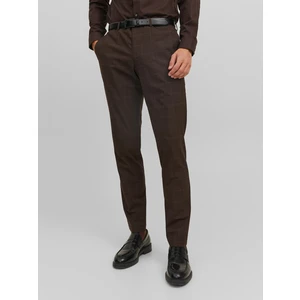 Dark brown Men's Suit Pants Jack & Jones Solaris - Men