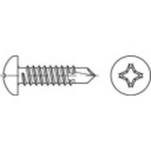 Závrtné šrouby TOOLCRAFT TO-5441589, N/A, 6.3 mm, 70 mm, ocel, 250 ks