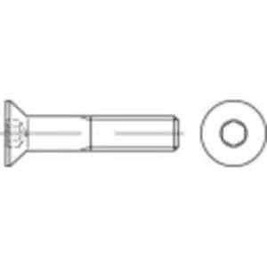 Zápustný šroub TOOLCRAFT 148975, N/A, M16, 180 mm, ocel, 25 ks