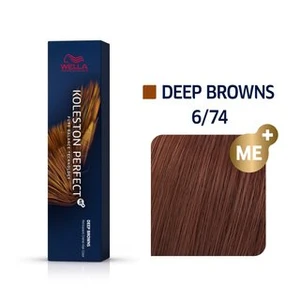 Wella Professionals Koleston Perfect Me+ Deep Browns profesjonalna permanentna farba do włosów 6/74 60 ml