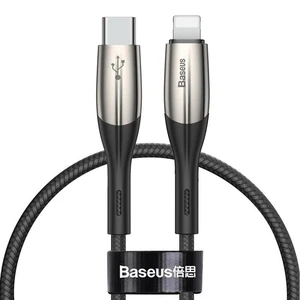 Baseus Horizontal Data Cable USB-C/Lightning 2m, čierny