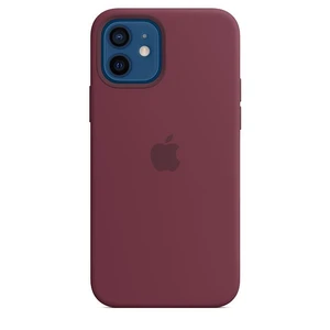 iPhone 12 Pro Max Silicone Case with MagSafe - Plum