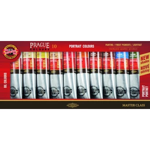 KOH-I-NOOR Set of Oil Paints 10x40 ml