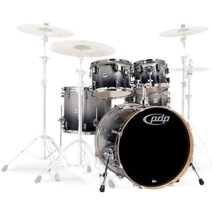 PDP by DW Concept Shell Pack 5 pcs 22" Silver to Black Sparkle