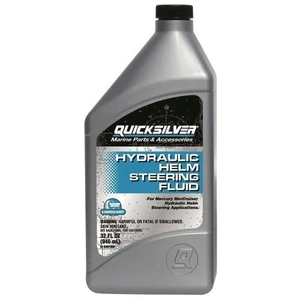 Quicksilver Hydraulic Helm Steering Fluid Huile hydraulique bateau