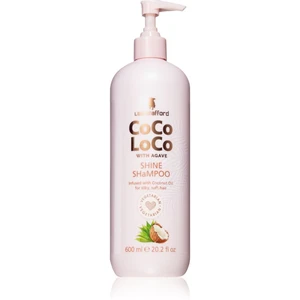 Lee Stafford CoCo LoCo Agave šampon pro lesk a hebkost vlasů 600 ml