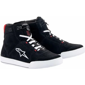 Alpinestars Chrome Shoes Black/White/Bright Red 41 Bottes de moto