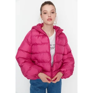 Trendyol Winter Jacket - Purple - Puffer