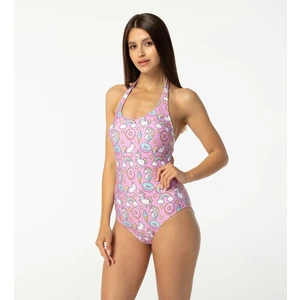 Aloha From Deer Woman's Best Ever Open Back Swimsuit SSOB AFD521