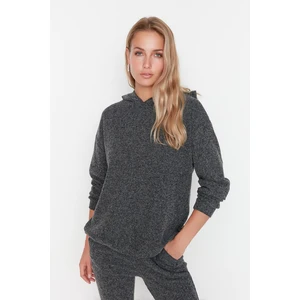 Trendyol Sweatshirt - Gray - Relaxed fit