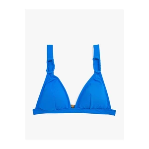 Koton Bikini Top - Blue - Plain