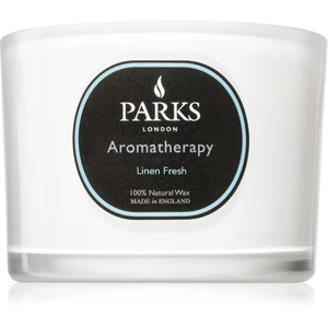 Parks London Aromatherapy Linen Fresh vonná sviečka 80 g