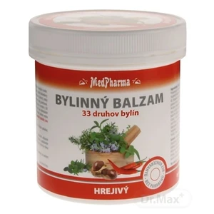 MedPharma Bylinný balzám hřejivý 33 druhů bylin 250 ml