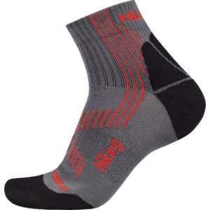 Husky  Hiking L (41-44), šedá/modrá Ponožky