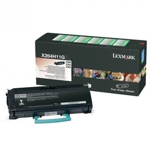 Lexmark originální toner X264H11G, black, 9000str., return, high capacity, Lexmark X264, X363, X364