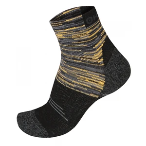 HUSKY Hiking socks black / yellow