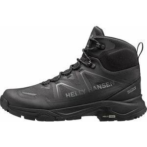 Helly Hansen Pánske outdoorové topánky Cascade Mid HT Black/New Light Grey 42