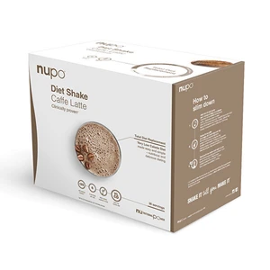 NUPO Výhodné balení Diety 30 porcí Caffe latte NEW