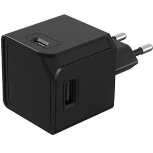 Nabíjačka do siete Powercube Original 2x USB, 2x USB-C čierna Kompaktní pomocník pro nabíjení až 4 zařízení doma i na cestách<br />
USBcube je mladší a men