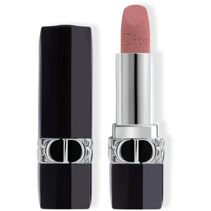 DIOR Rouge Dior dlhotrvajúci rúž plniteľná odtieň 100 Nude Look Velvet 3,5 g