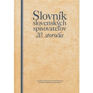 Slovník slovenských spisovateľov 20. storočia