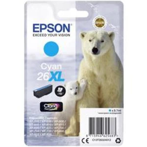 Náplň do tlačiarne Epson T2632, 26XL C13T26324012, zelenomodrá