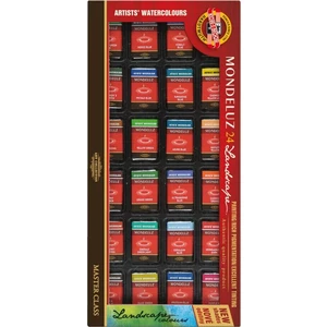 KOH-I-NOOR Set of Watercolour Paints 24 pcs