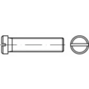 Šrouby s plochou hlavou TOOLCRAFT 118892, N/A, M4, 8 mm, ocel, 100 ks