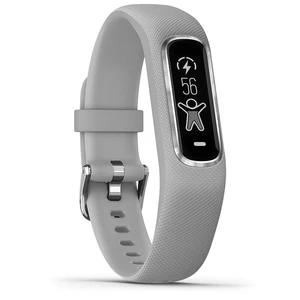 Garmin VivoSmart 4, Gray/Silver, S/M